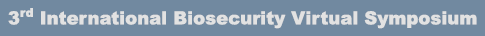 3rd International Biosecurity Virtual Symposium Logo